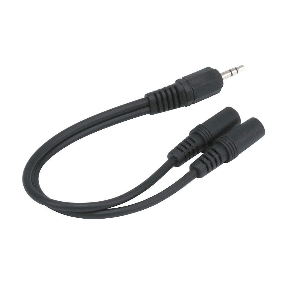 MONOPRICE 667 Audio Cable,3.5mm Jack,6 In 38F906