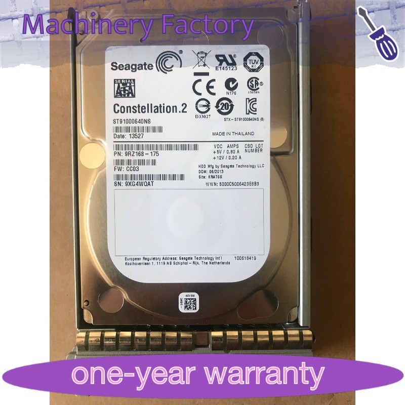 Open Box A03-D1TBSATA 1TB 6Gb SATA 2.5' 7.2K RPM Hard Disk Drive ST91000640NS
