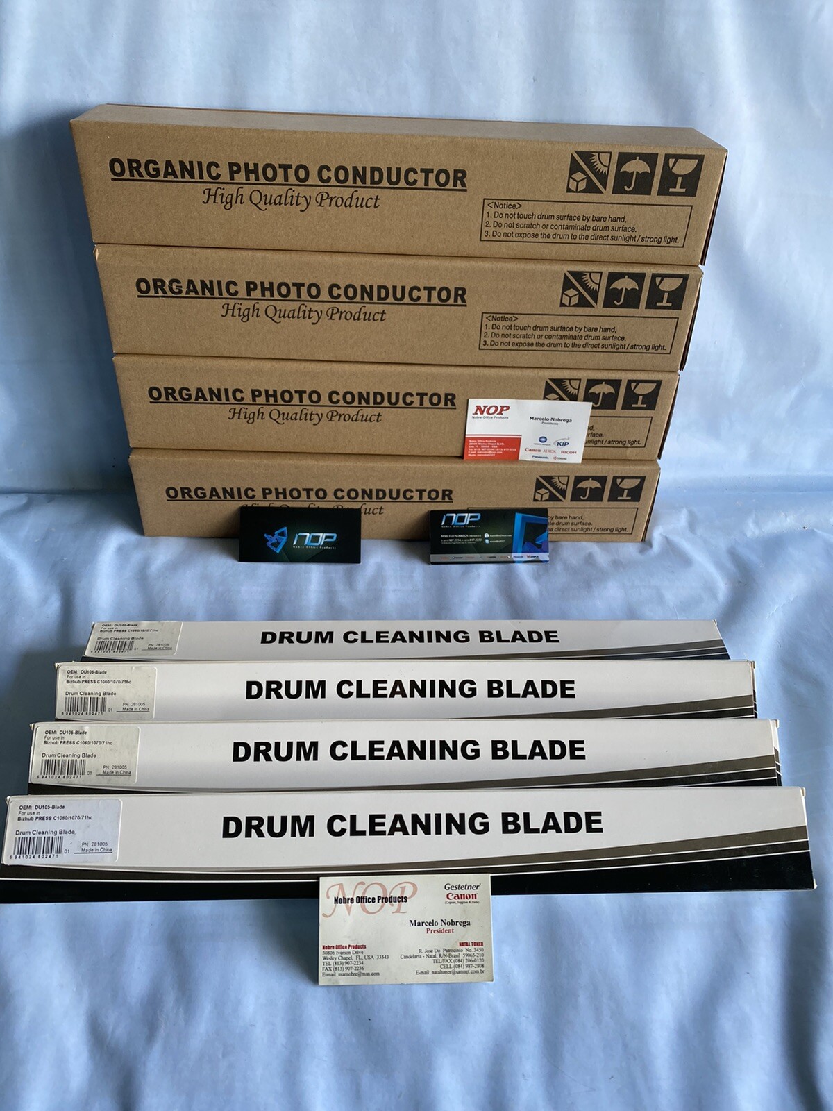 KONICA 4 OPC DRUM/BLADE ACE60Y3, ACE60Y4 DR621 C4065 C4070 C4080 DR620 DR621.