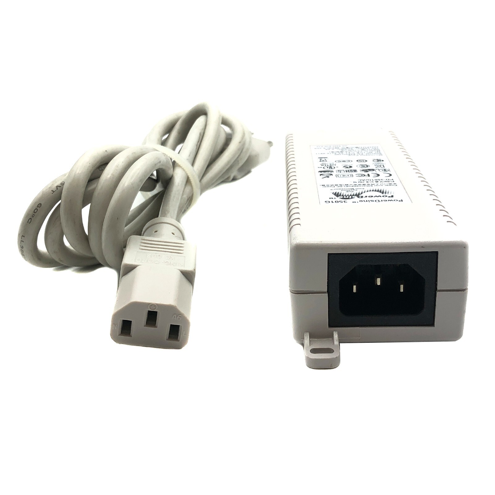 Genuine Microsemi 3501G PowerDsine PD-3501G/AC PoE Midspan Injector 48V 0.35A
