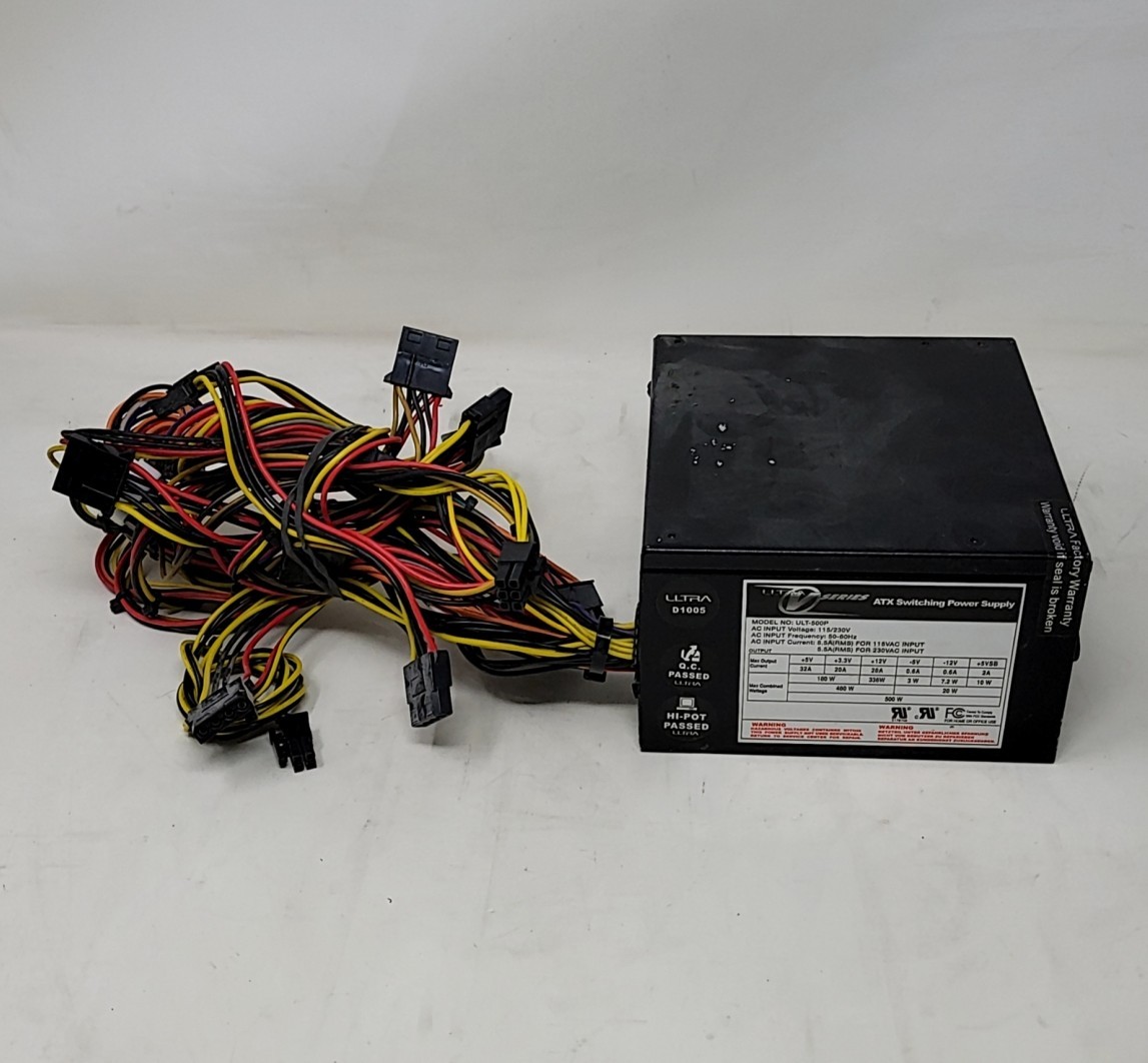 ULTRA ULT-500P ATX Switching Power Supply