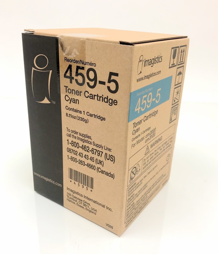 IMAGISTICS PITNEY BOWES KONICA MINOLTA TONER CARTRIDGE (BLUE) 459-5