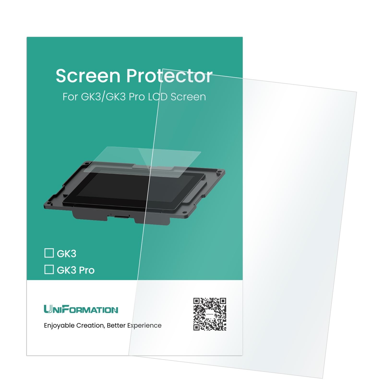UniFormation GK3 & GK3 Pro Screen Protector 3-Pack