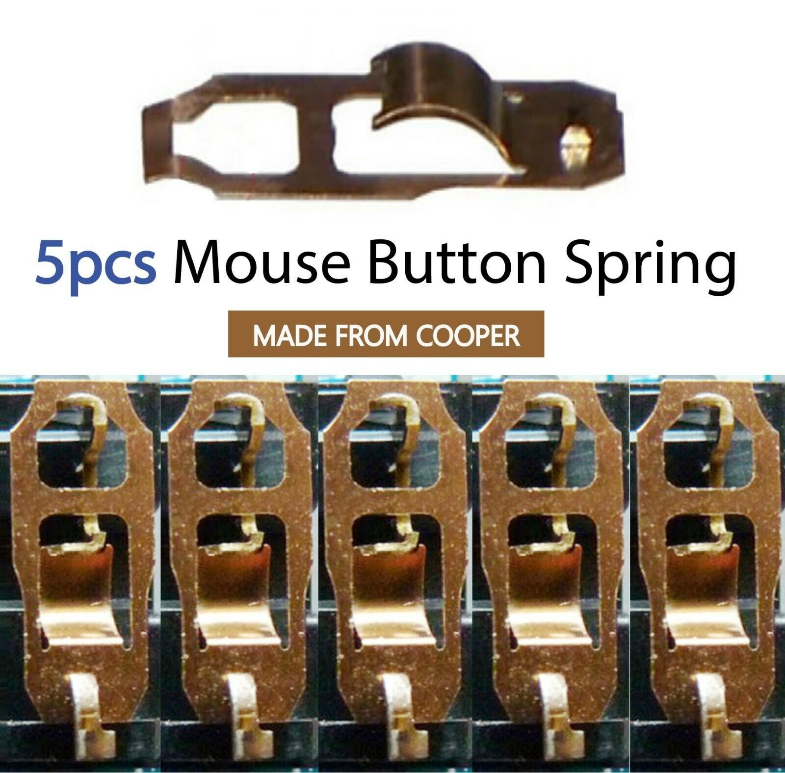 5 spring fix double click for Roccat Kain Aimo 200 202 leadr EMP savu lua mouse