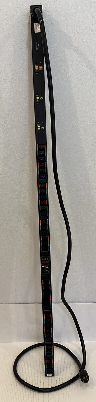 Vertiv Geist VP43302 Monitored 0U Rack PDU 36 C13/C19 Outlet 30A 3-Phase L21-30P