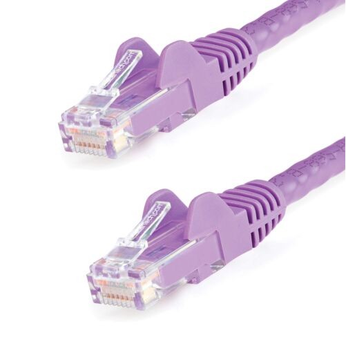 Startech N6PATCH1BL10PK 1FT BLUE 10 PACK CAT6 CABLE SNAGLESS RJ45 UTP PATCH CABL