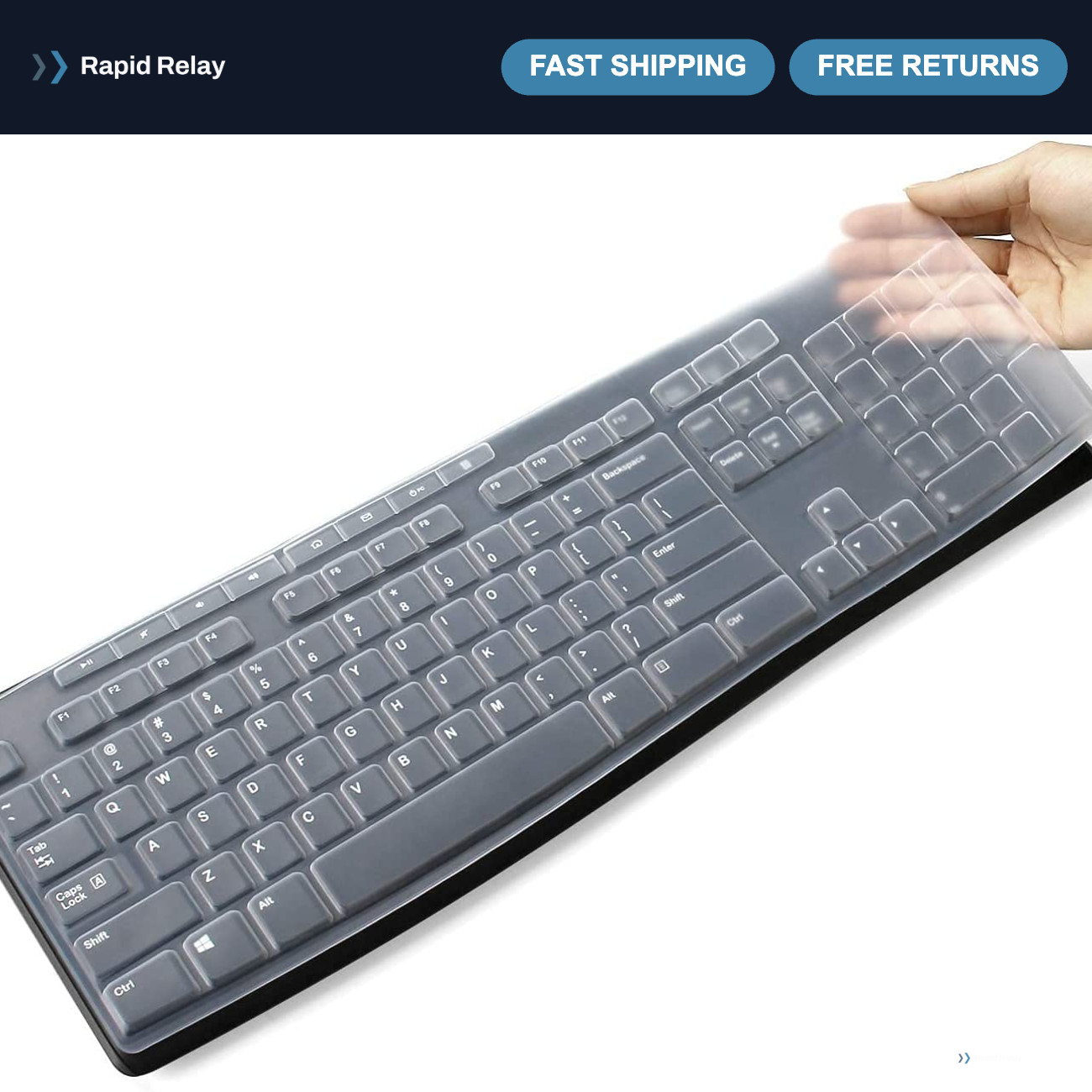 Silicone Protective Cover for K270 Keyboard - Durable, Custom Fit, 3x7.5x1.5