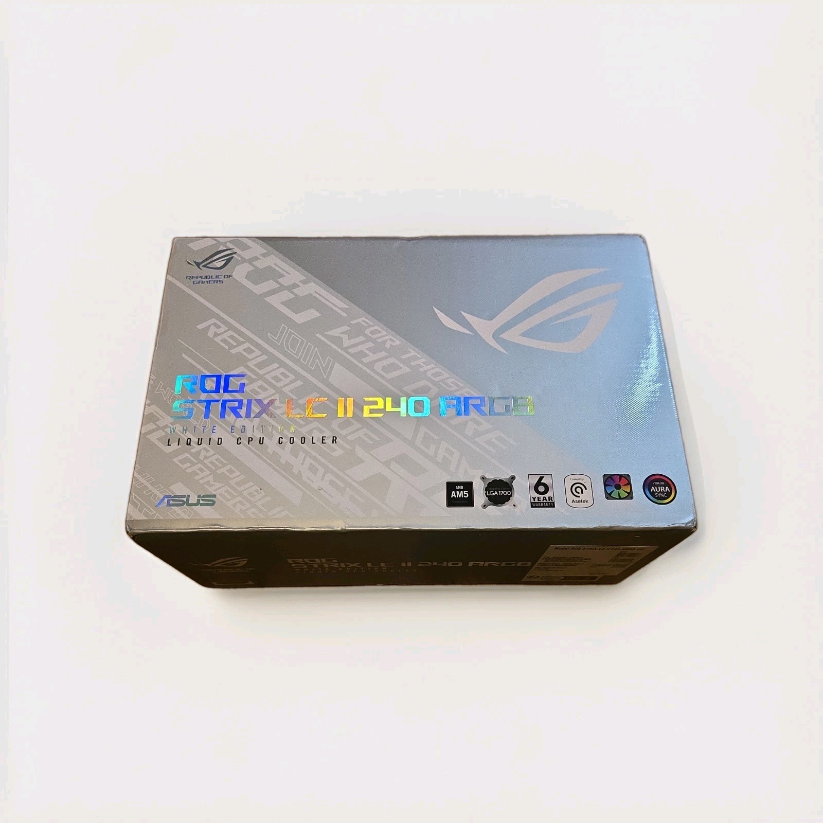 ASUS ROG Strix LC ll 240 ARGB White Edition