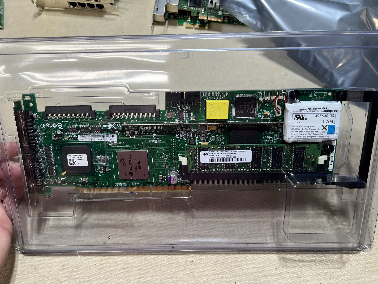 IBM ServerRaid-6M U320 SCSI with 128MB Adapter 39R8822 NEW IN BOX