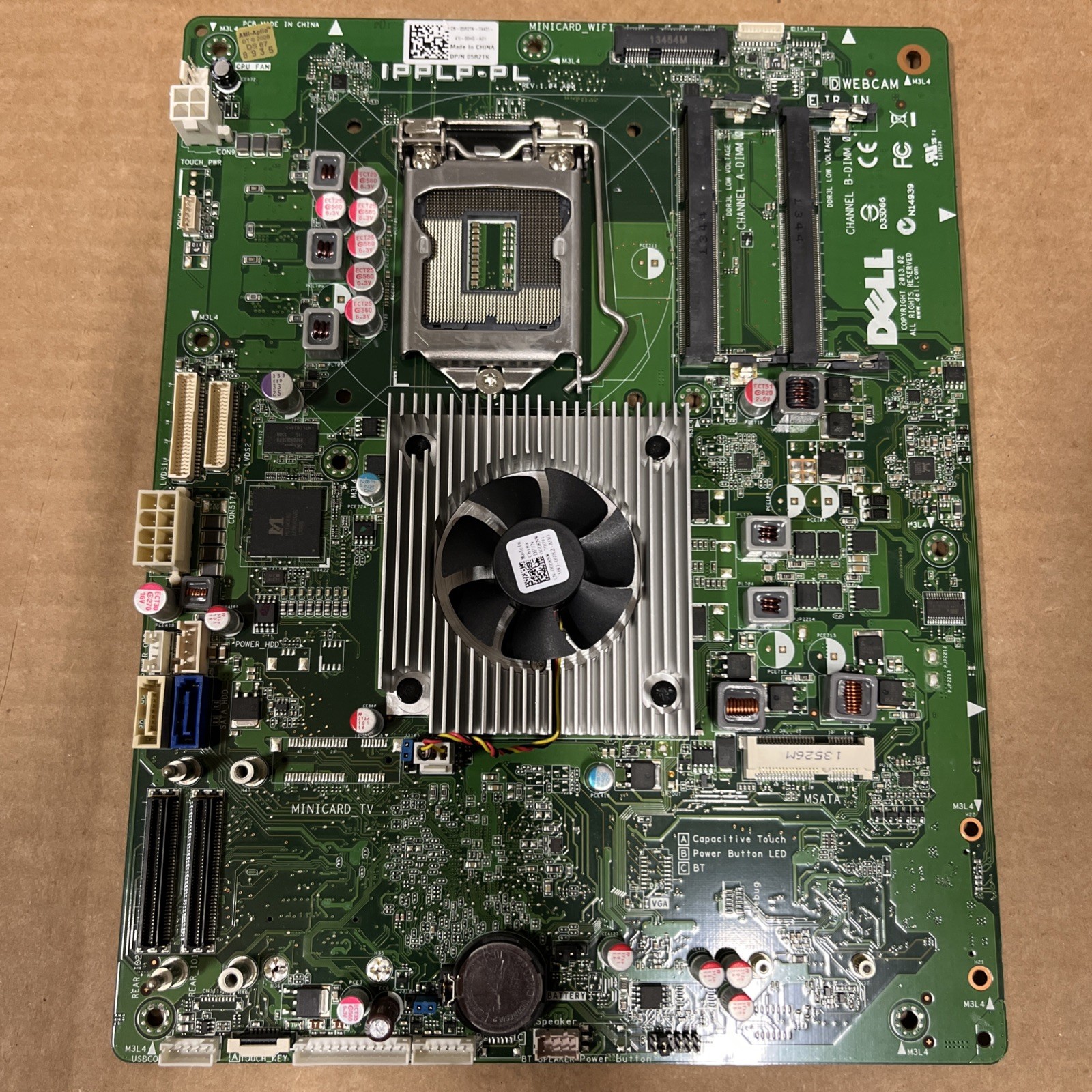 DELL 05R2TK XPS 2720 AIO Motherboard DDR3 IPPLP-PL LGA1150 - Untested/For Parts