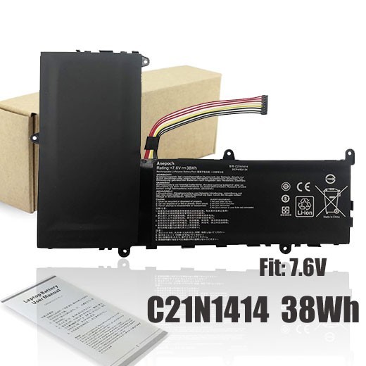 C21N1414 Battery for ASUS EeeBook X205TA-1A X205TA-02 X205TA-1R X205TA-1G FD005