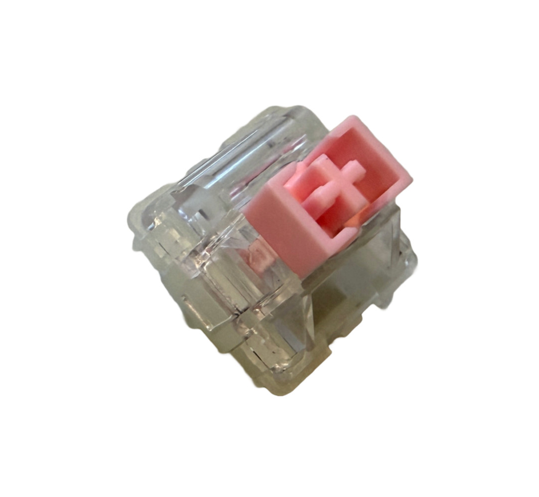 Hand Lubed/Filmed Everglide Sticky Rice V2 Magnetic Linear Switches (110CT)