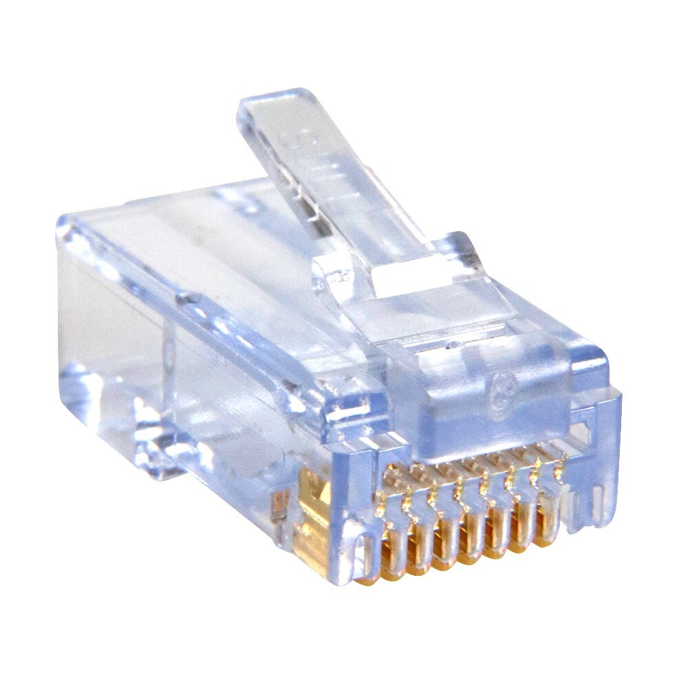 Platinum Tools® 202010J EZ-RJ45 Cat6+ Connecters (Jar of 100)