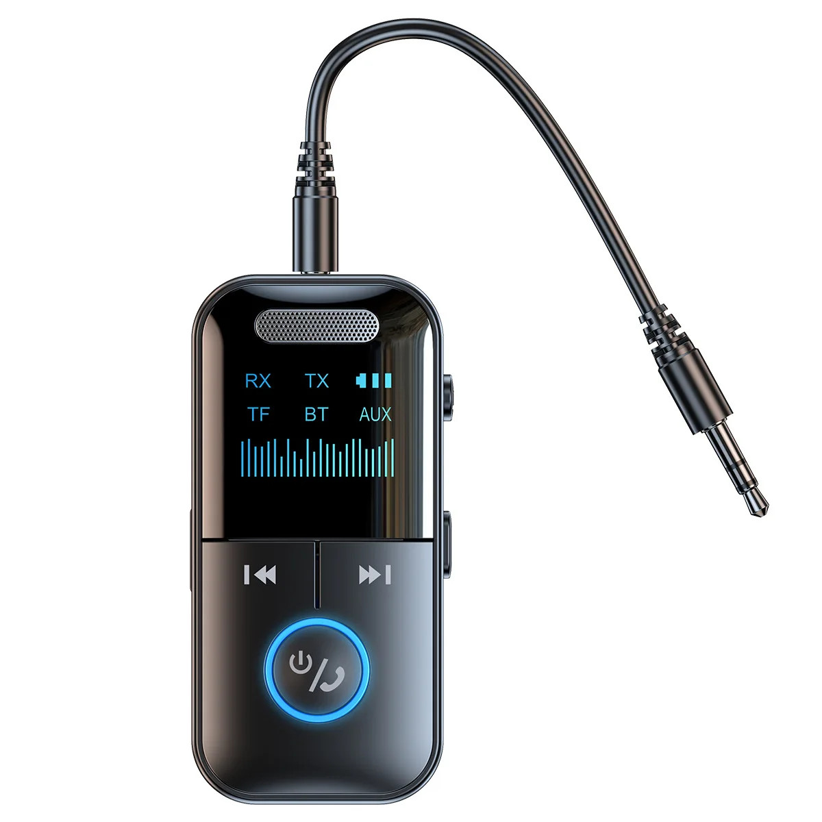 4 in 1 Bluetooth 5.4 Audio Receiver Transmitter 3.5MM AUX TF Card Stereo Music M