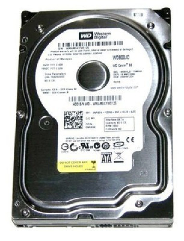 40Y8761 IBM hard disk drive 80GB SATA 8MB Cache 7200RPM 3.5 inch Tested Working
