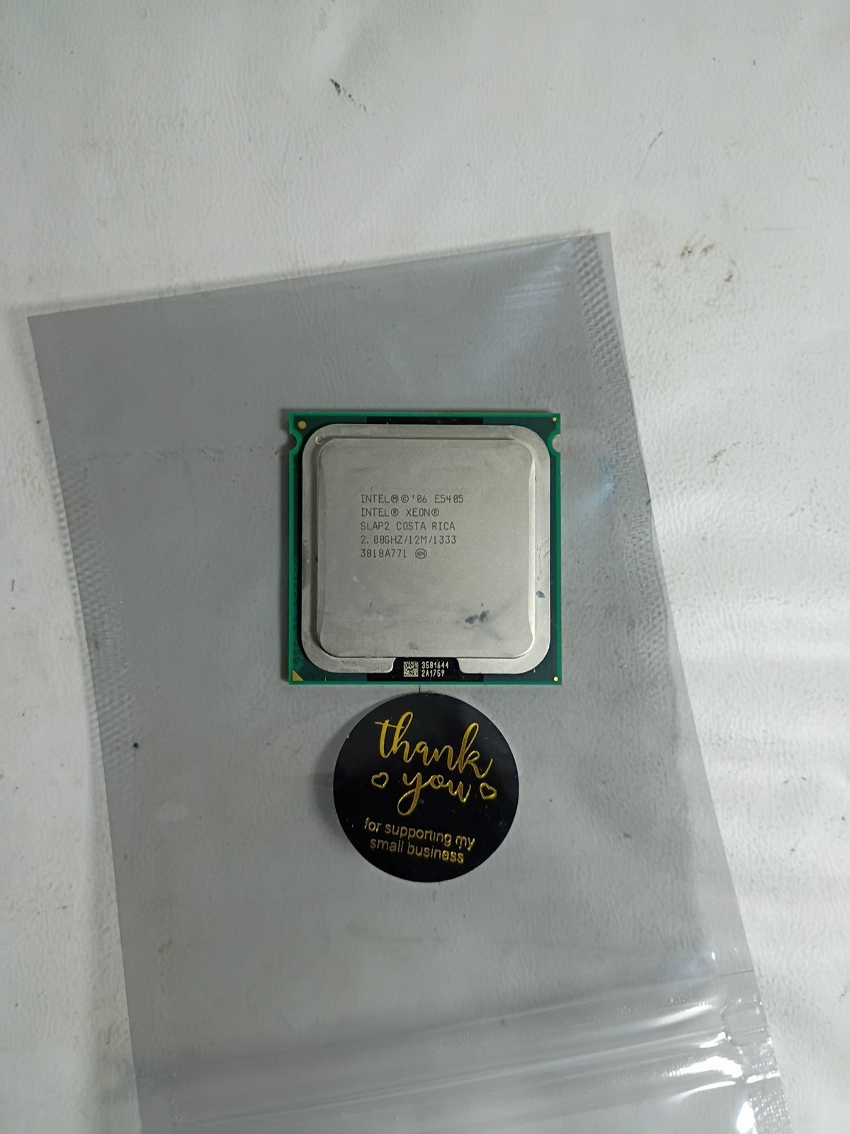 Intel Xeon E5405 SLAP2 2.0GHz Quad-Core 12MB Cache LGA771 CPU Processor
