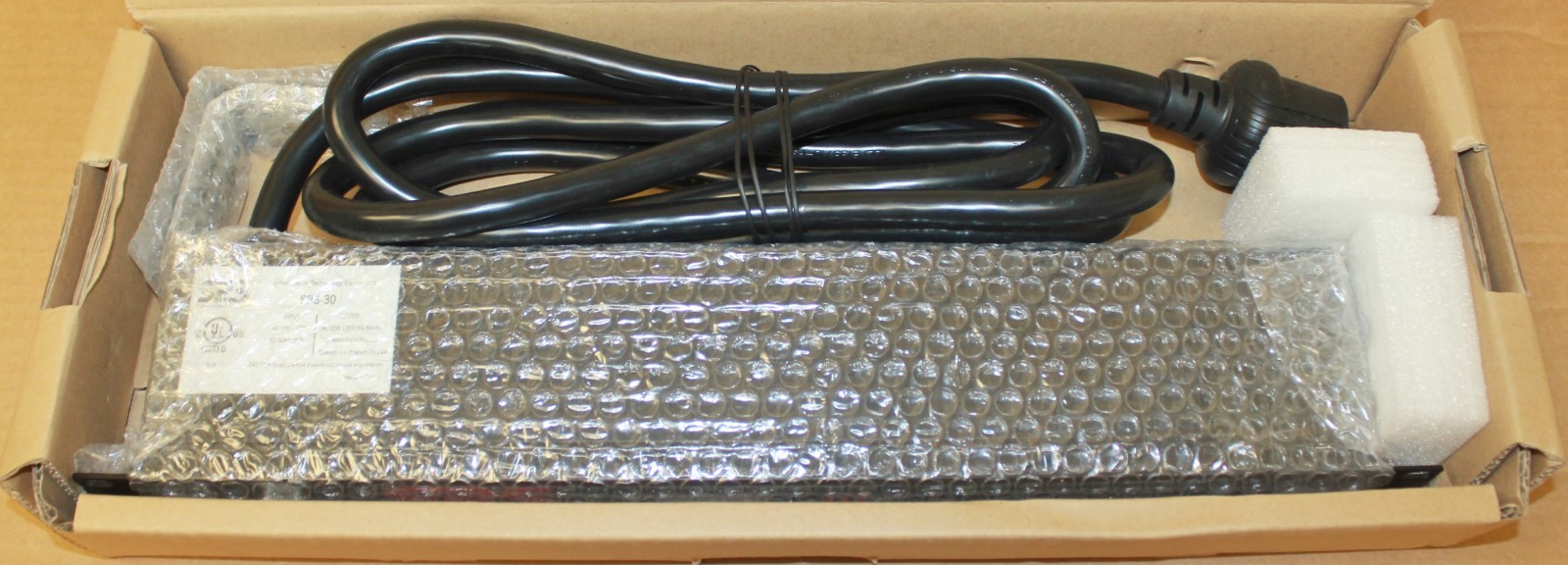 NEW SUPERIOR POWER SOLUTIONS SPS-30 METERED PDU 24A 110V 10x NEMA 5-20 L5-30P