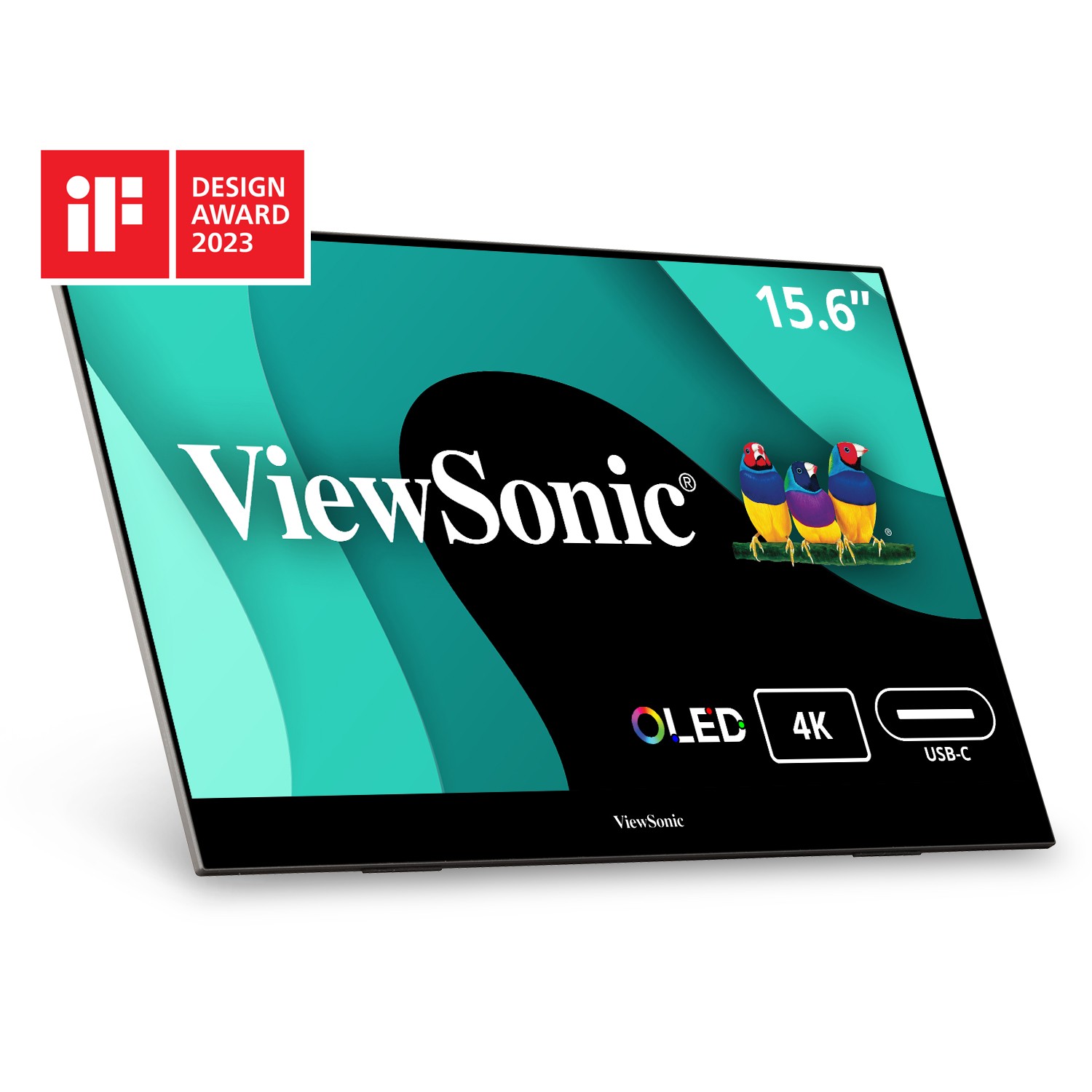 ViewSonic 15.6" UHD Portable OLED Monitor VX1655-4K-OLED  (CR)