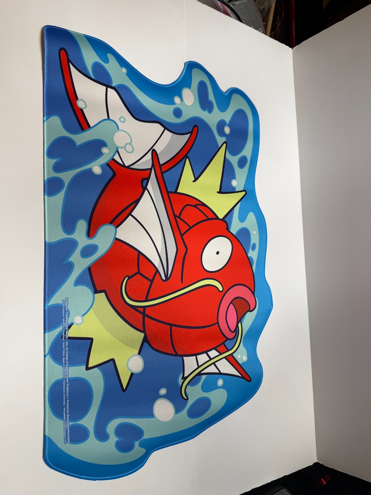 Pokémon Center TCG Magikarp Splash Die-Cut Playmat 27 x 17 in Brand New