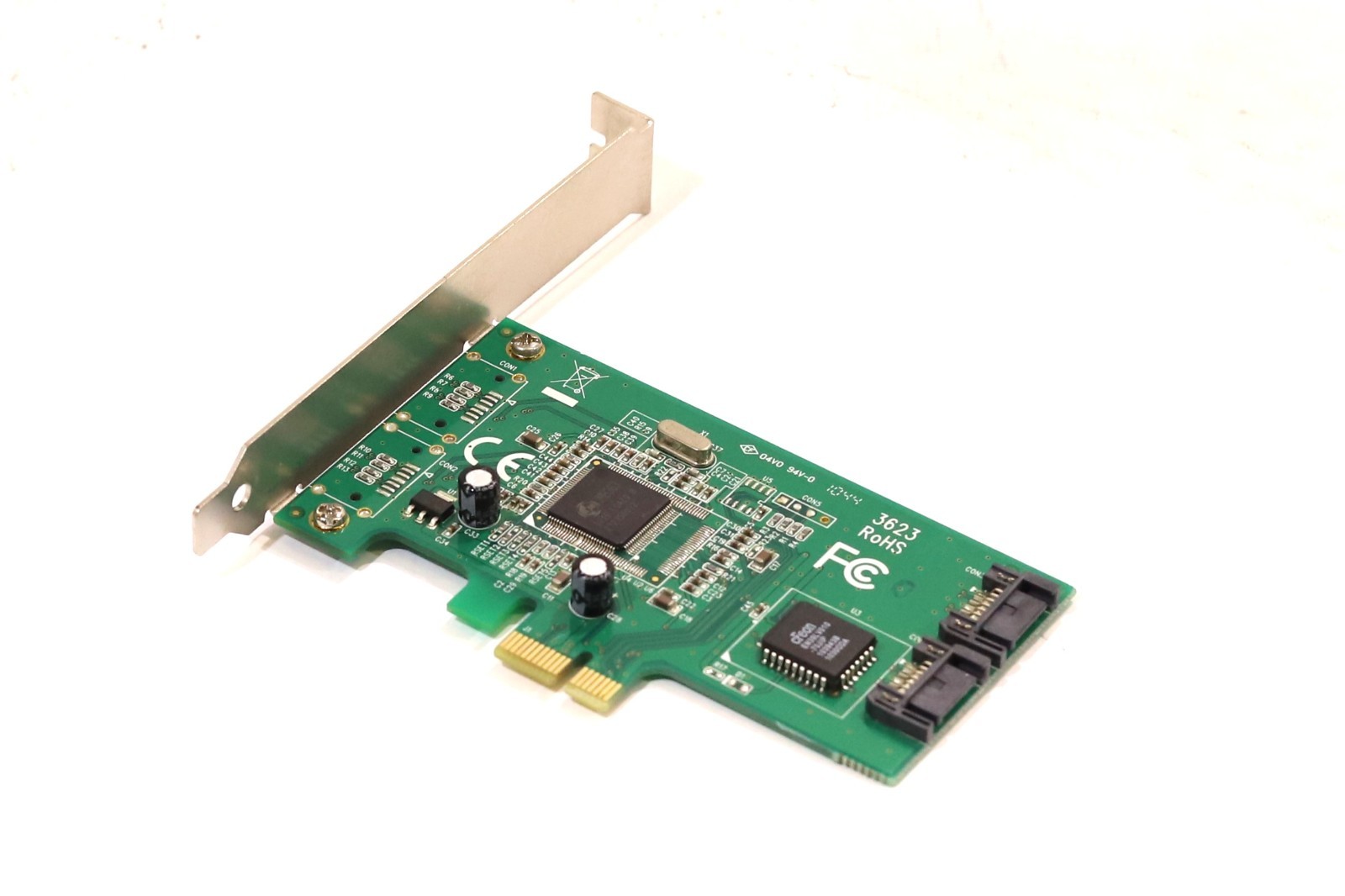 StarTech PEXSATA22I Dual-Port 6Gb/s Internal PCIe SATA II Controller Card Tested
