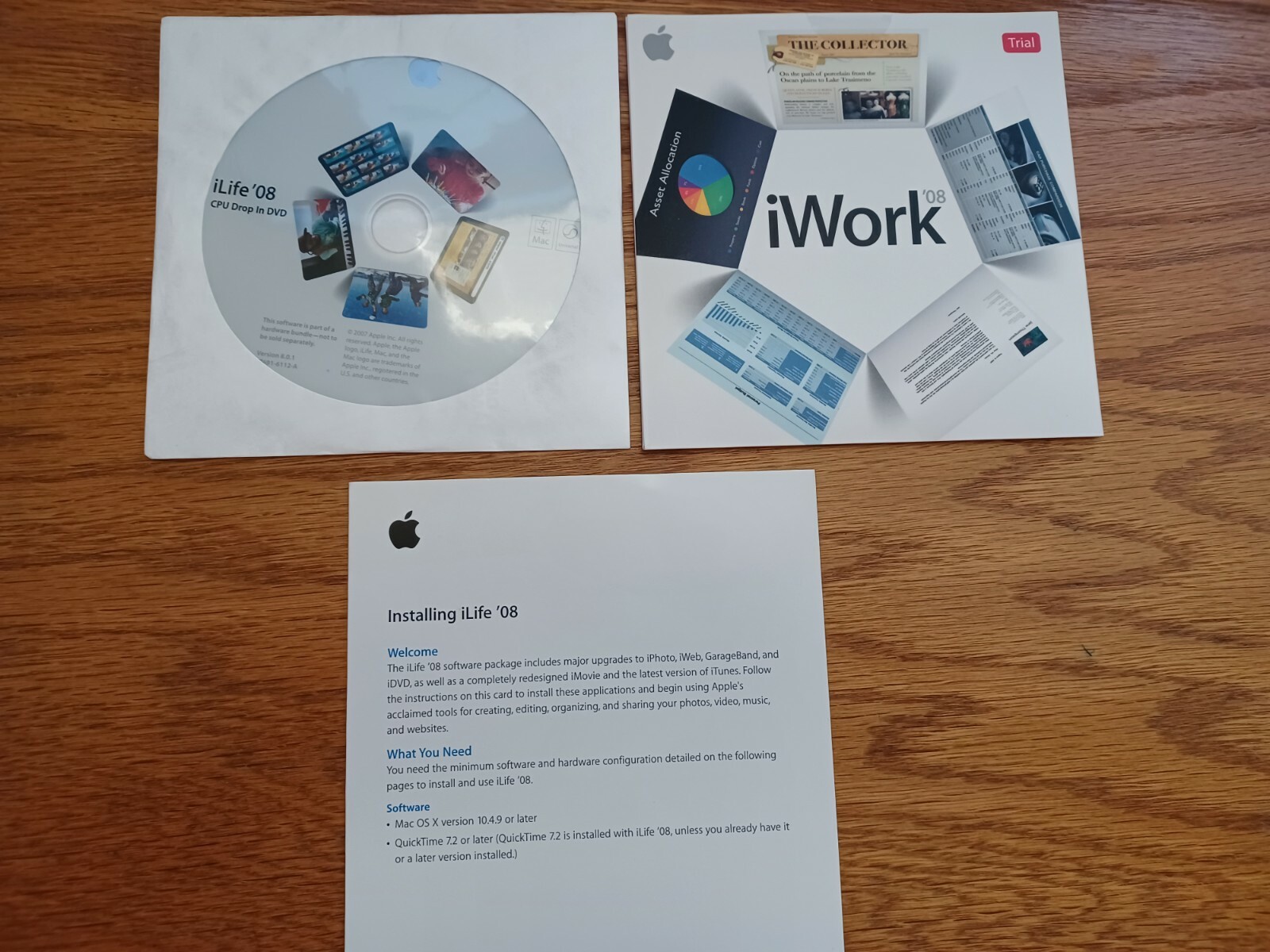 Apple iLife '08 & iWork '08 Trial