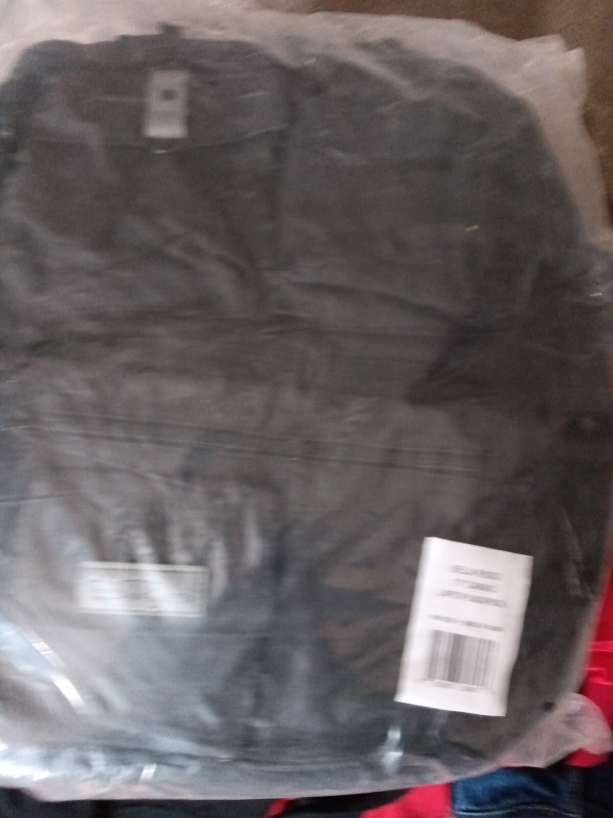 Bella Russo 17" Laptop Canvas Backpack Charcoal Black New Sealed Comfort Straps