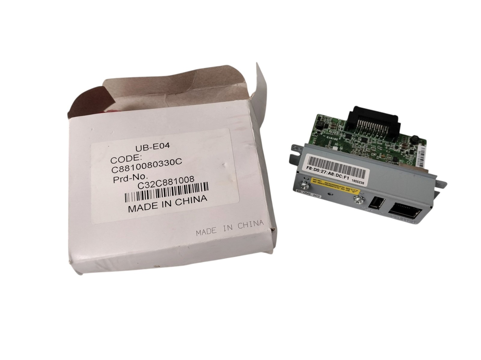 New Epson M329A UB-E04 Ethernet & USB Interface Card C32C881008