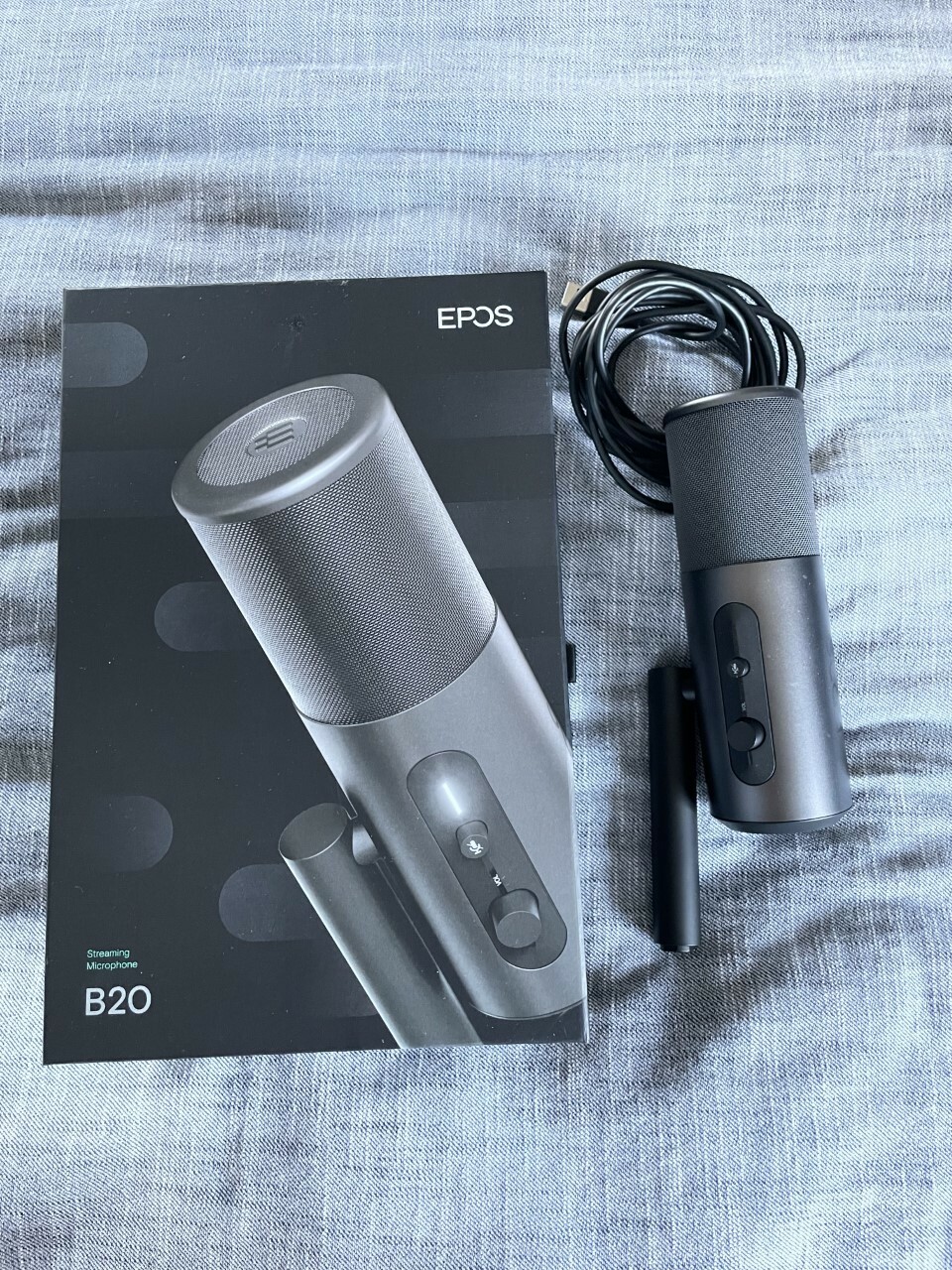 EPOS Gaming B20 Streaming Microphone - 2.9m Cable USB-C