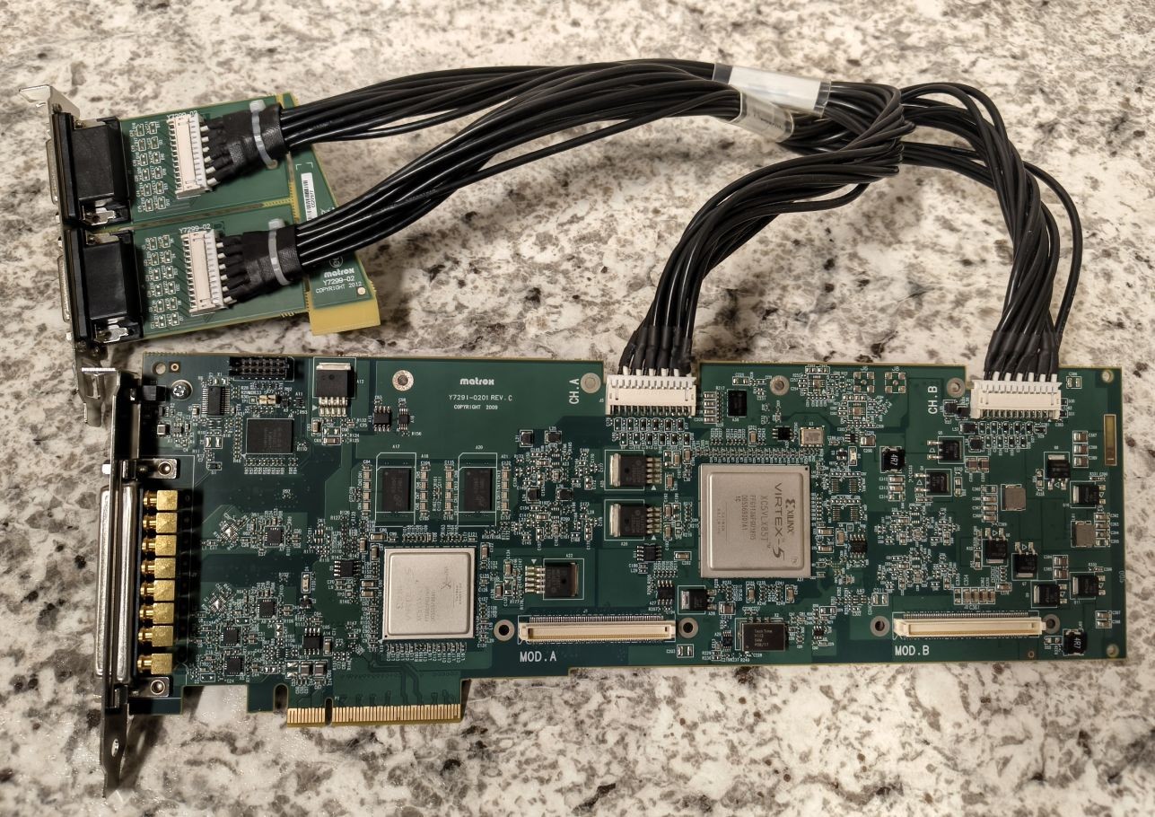 Matrox XMI02/04/8000 PCIe Developer Video Capture Card