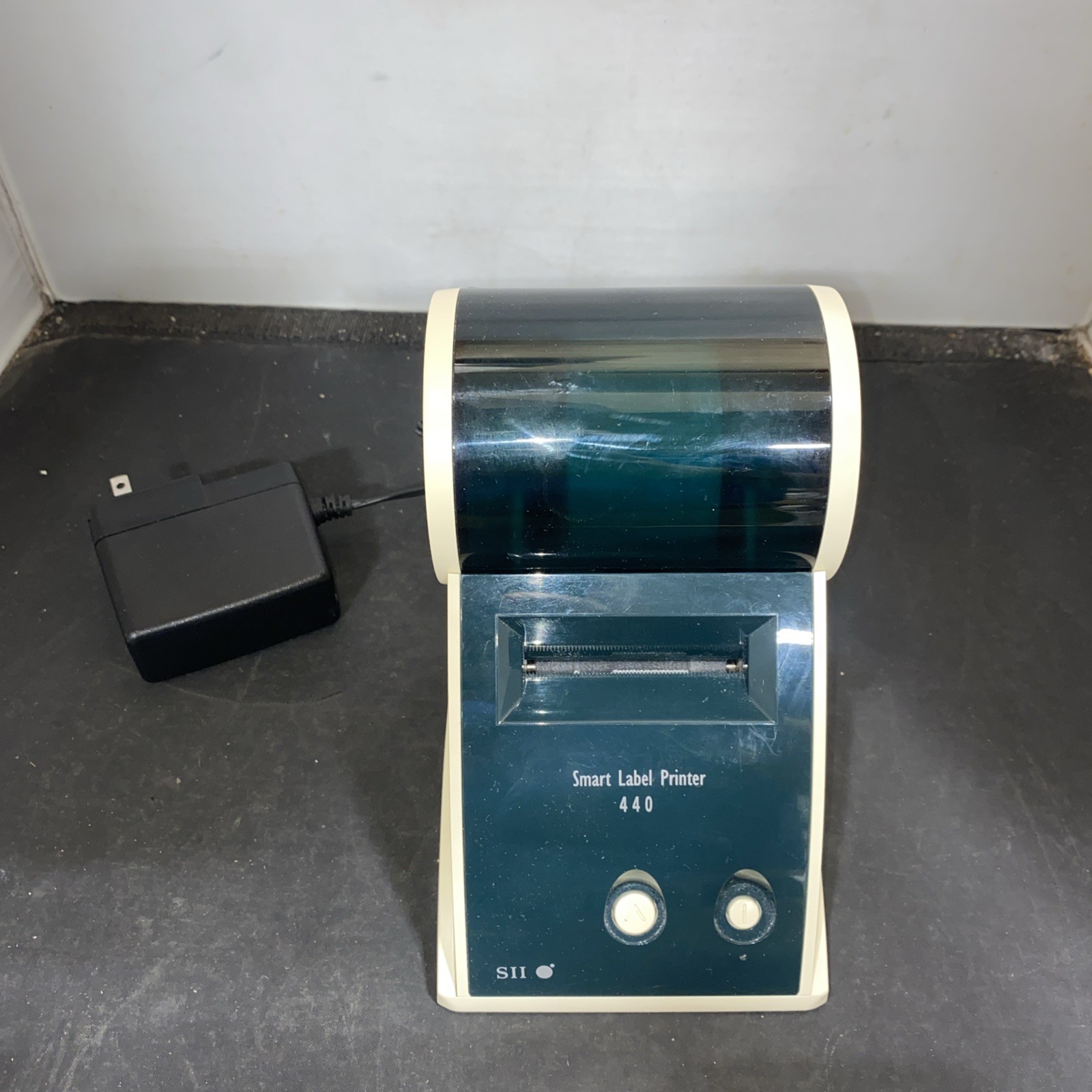 Seiko SII 440 Smart Label Monochrome Direct Thermal Printer & Media Tray Feeder