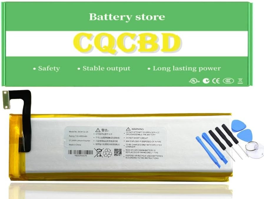 CQCBD 6438132 2S Battery for GPD Win 2 Handheld Gaming 7.6V 4900mAh