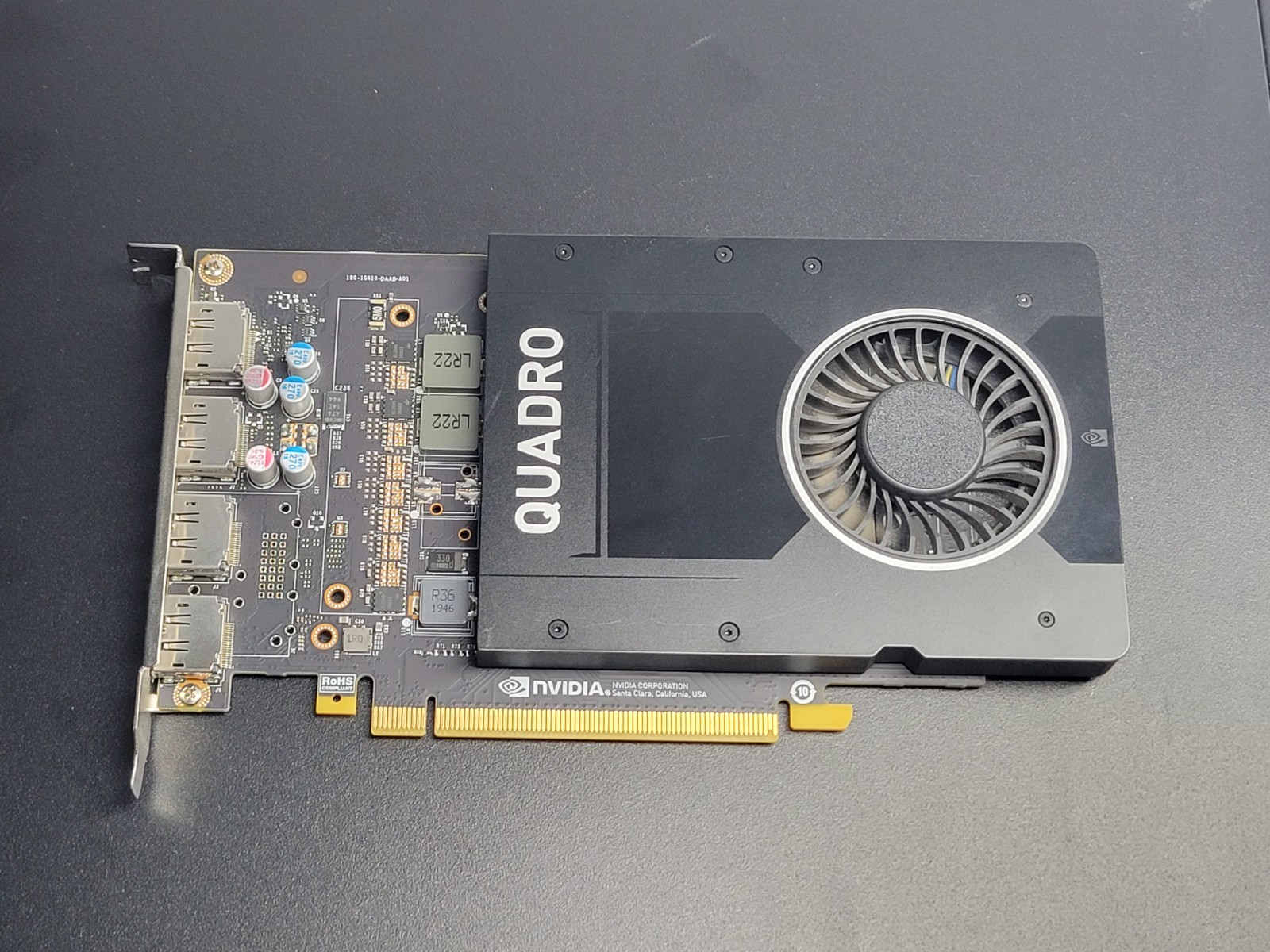 Dell Nvidia Quadro P2000 5GB GDDR5 Graphics Card GPU 4x DisplayPort 87CG5
