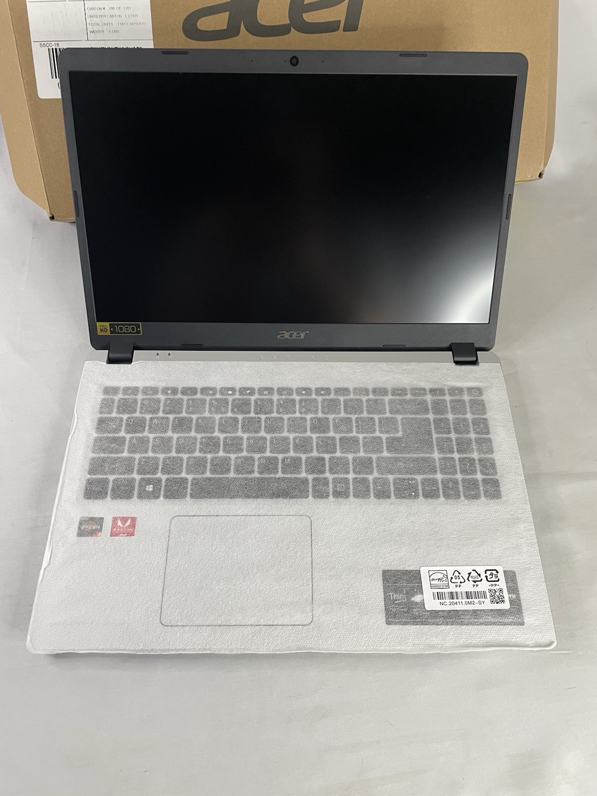 NEW In Box Acer Aspire 5 A515-43-R19L SlLM 15.6" Ryzen 3 3200U 4GB 128GB Win10S