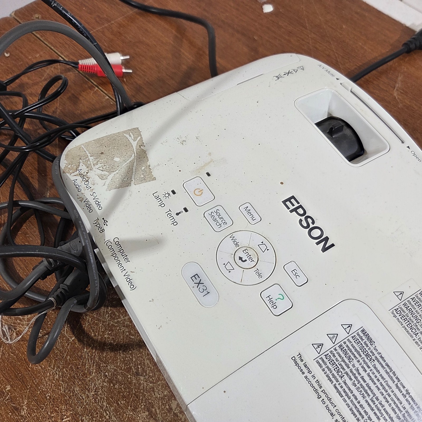 Epson EX31 LCD PC Projector