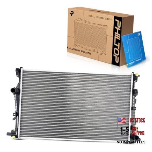 CU13400 Radiator 26-1/2"Core Compatible 2014-2017 Cherokee 2.4L, 2015-2017 200