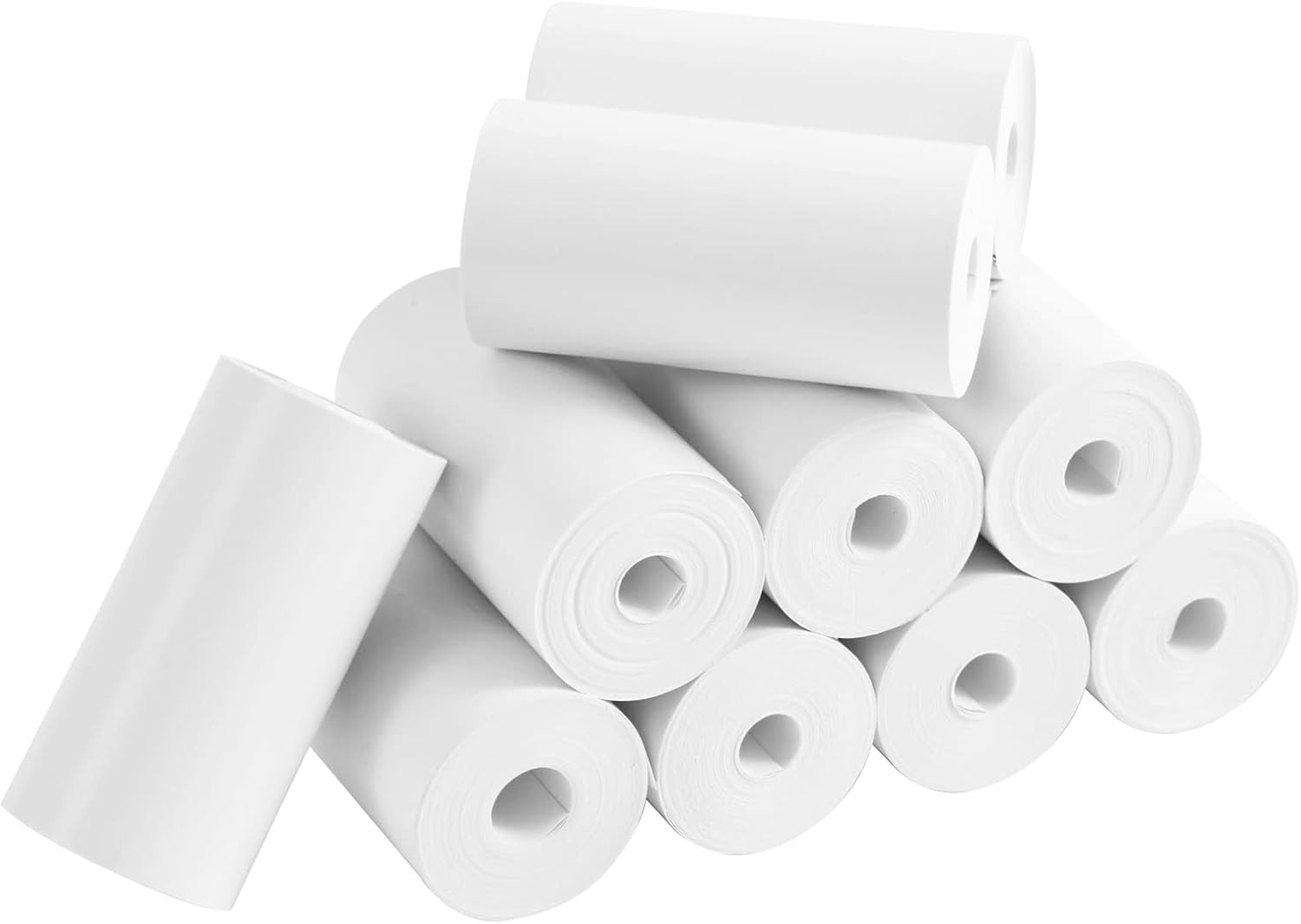 10 Rolls Print Paper for Kids Instant Print Camera, Premium Photo Printer