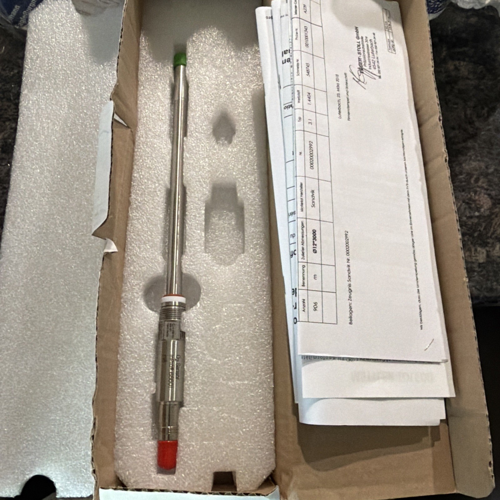 METTLER TOLEDO DO Sensor InPro6860i/12/220/mA Ex 30129735 New