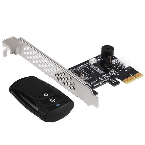 Silverstone SST-ES02-PCIe RF Wireless PC Remote Control Switch Kit