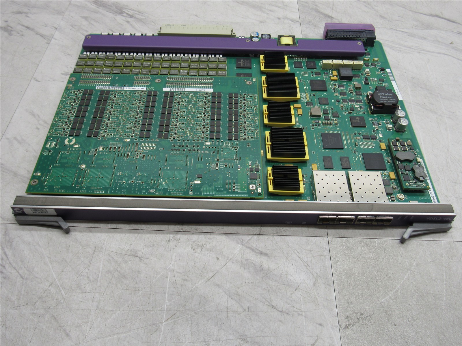Calix VDSL2-48C 100-01908 Line Card E7-2 ESAP 400-00441