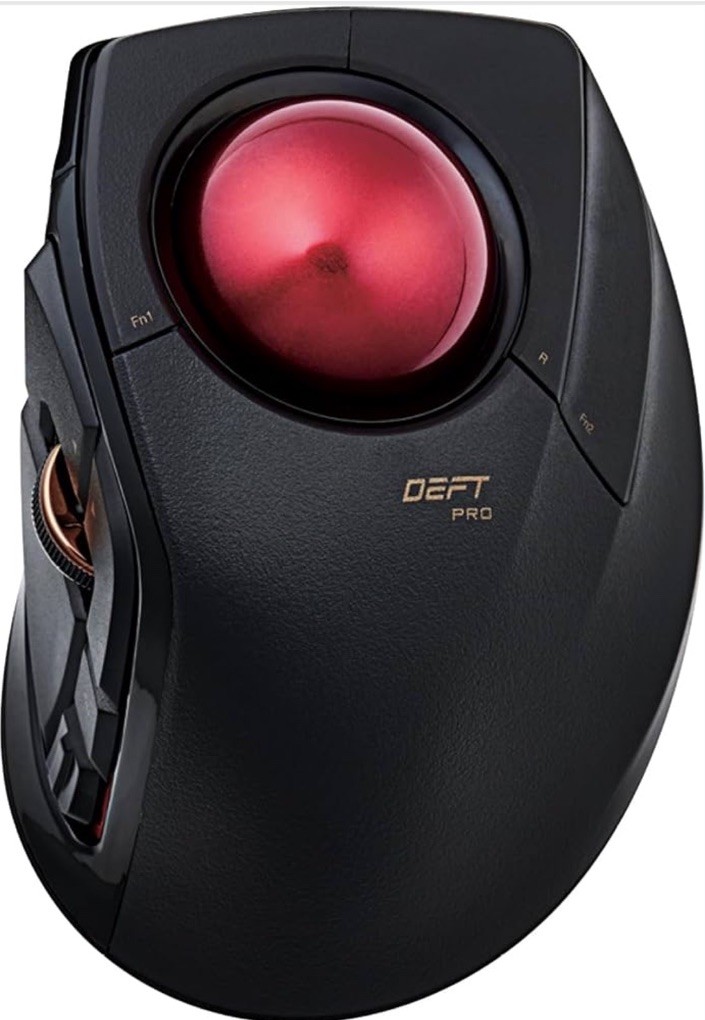 ELECOM DEFT PRO M-DPT1MR Trackball Mouse - Open Box, New/Unused - Japan Import