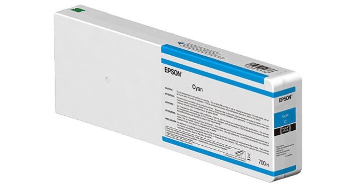 Epson T55K UltraChrome HD 700 mL Cyan Ink Cartridge [T55K200]