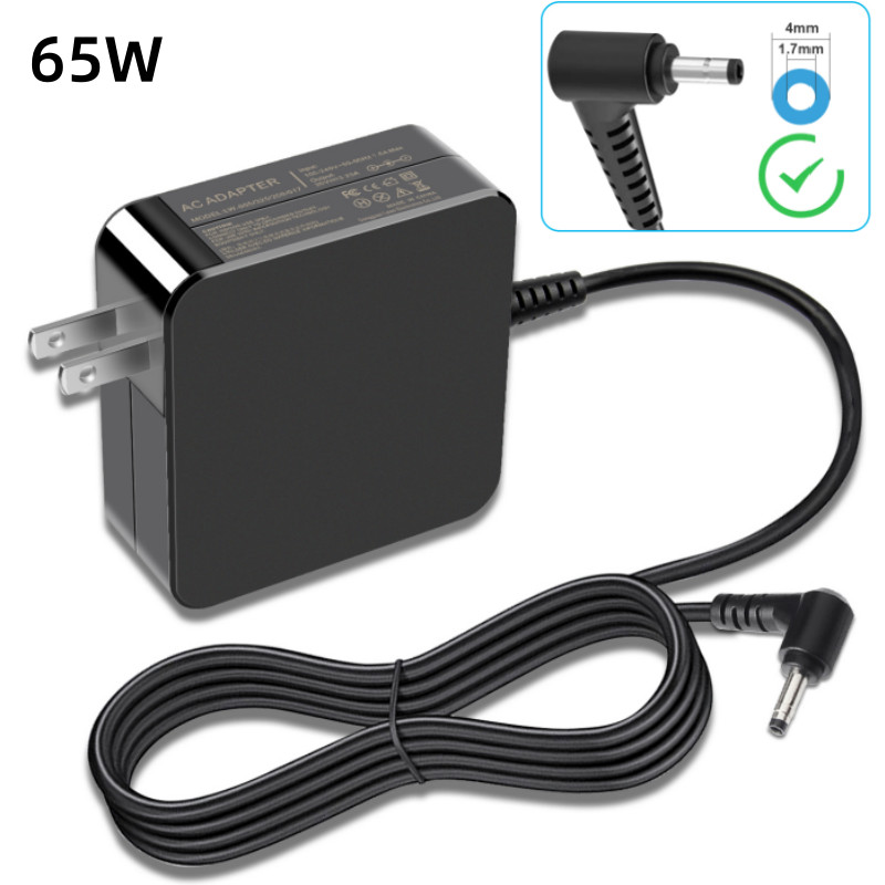 65W AC Adapter Power Charger ADLX65CCGU2A For Lenovo Ideapad Flex 4/5 4.0*1.7mm