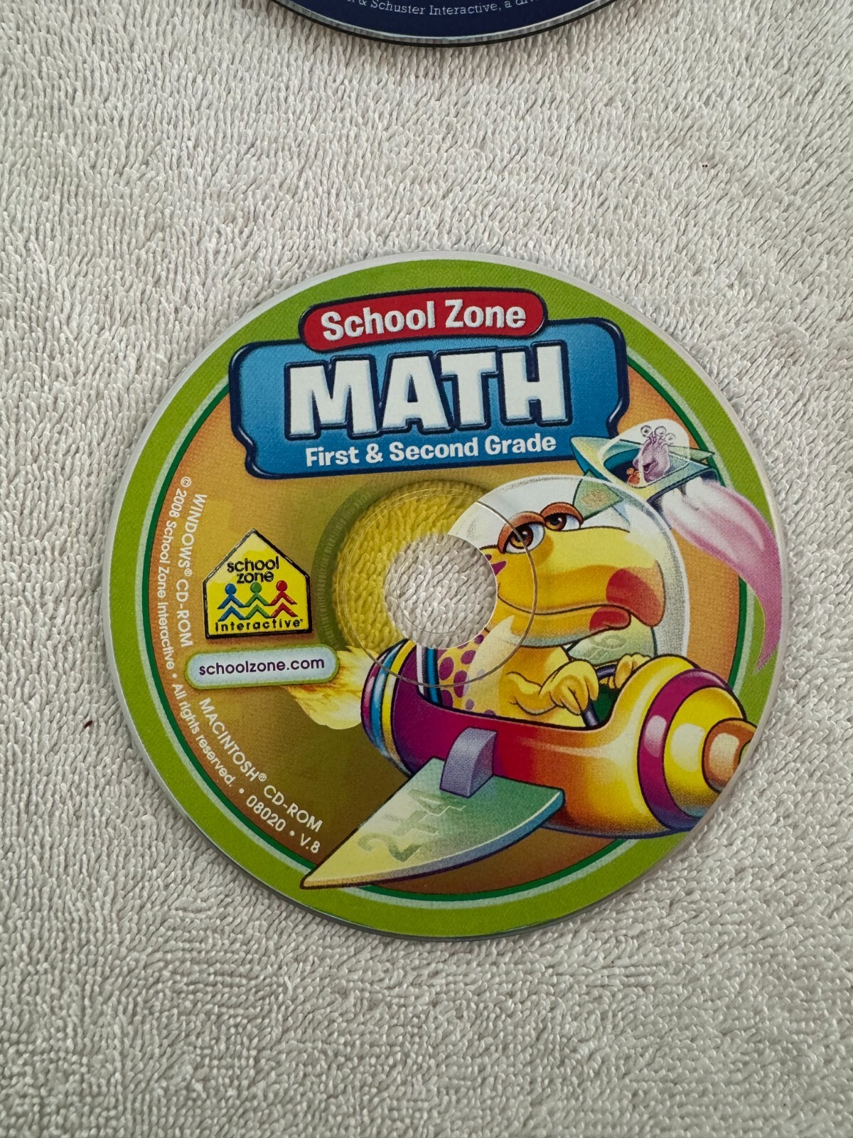 School Zone  Math First & Second Grade - School Zone 2008 Win/Mac