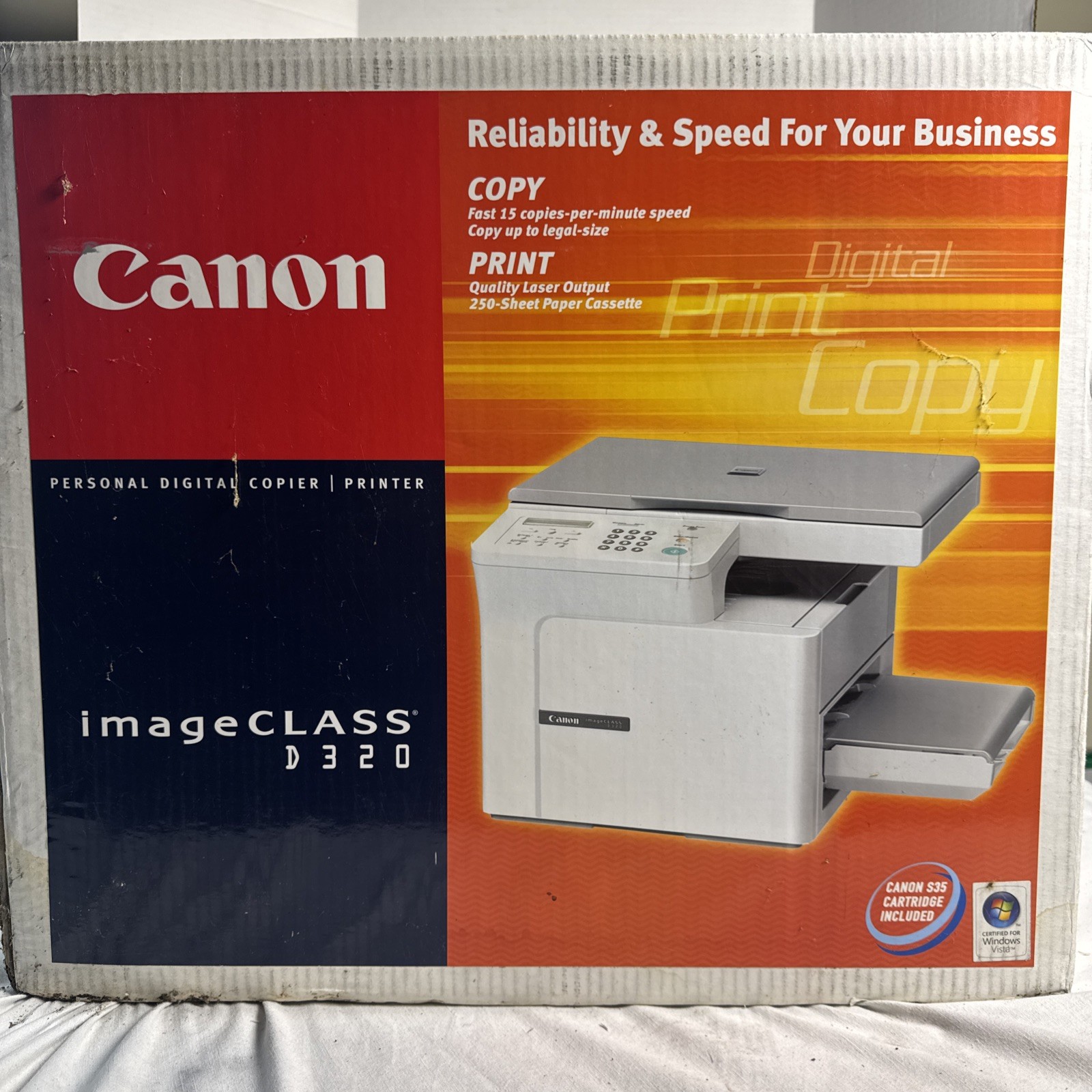 Canon Imageclass D320 Personal Digital Printer Copier NEW IN BOX