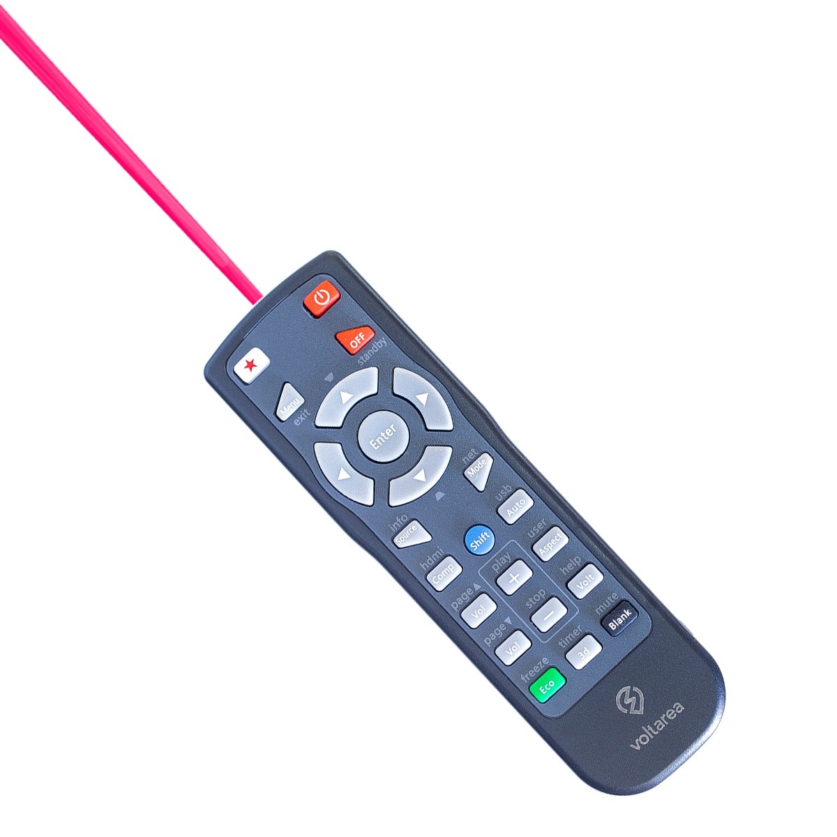 Remote Control For NEC NP50 NP40 NP400 NP41 NP500 projector with Laser Pointer