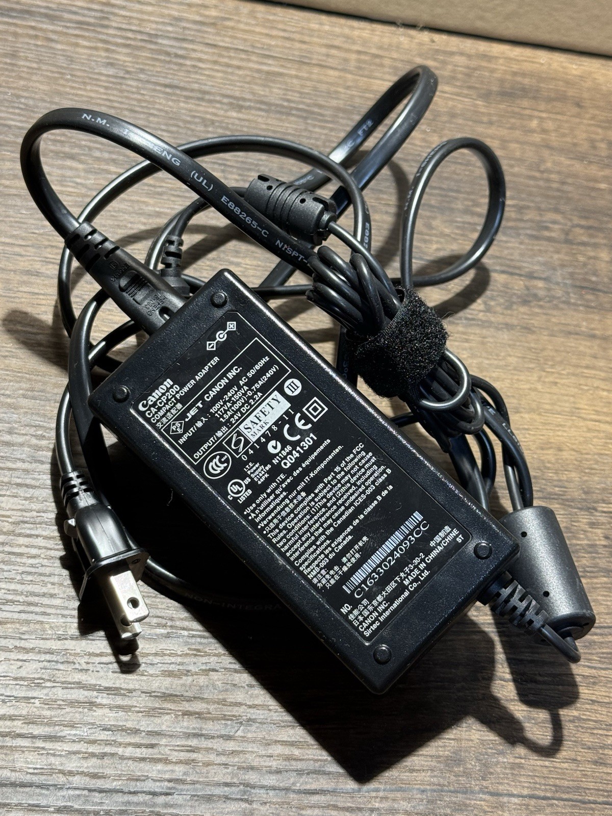 Genuine Canon CA-CP200 Compact Power Adapter 24V 2.2A SELPHY Photo Printer OEM
