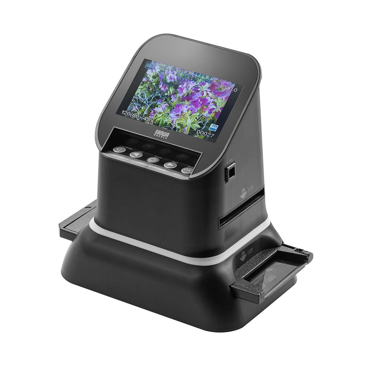 Sanwa Direct 400-SCN065 Brooney Negative Digital Film Scanner 1.4 inches (35