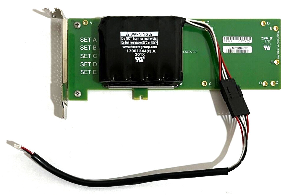 LSI MegaRAID LSI L3-25376-00A MR RMB Megaraid Remote Battery Mount Board Battery