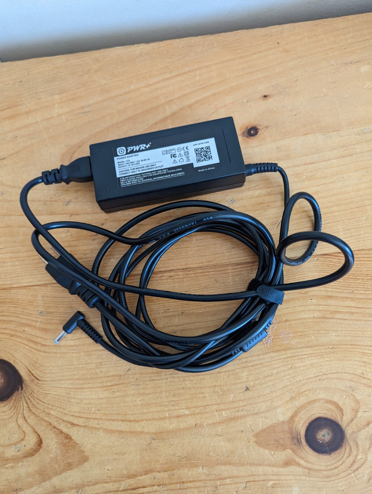 PWR+ Laptop Power Adapter Cord - Model C22 19.5V 4.62A Blue Tip Connector 90W