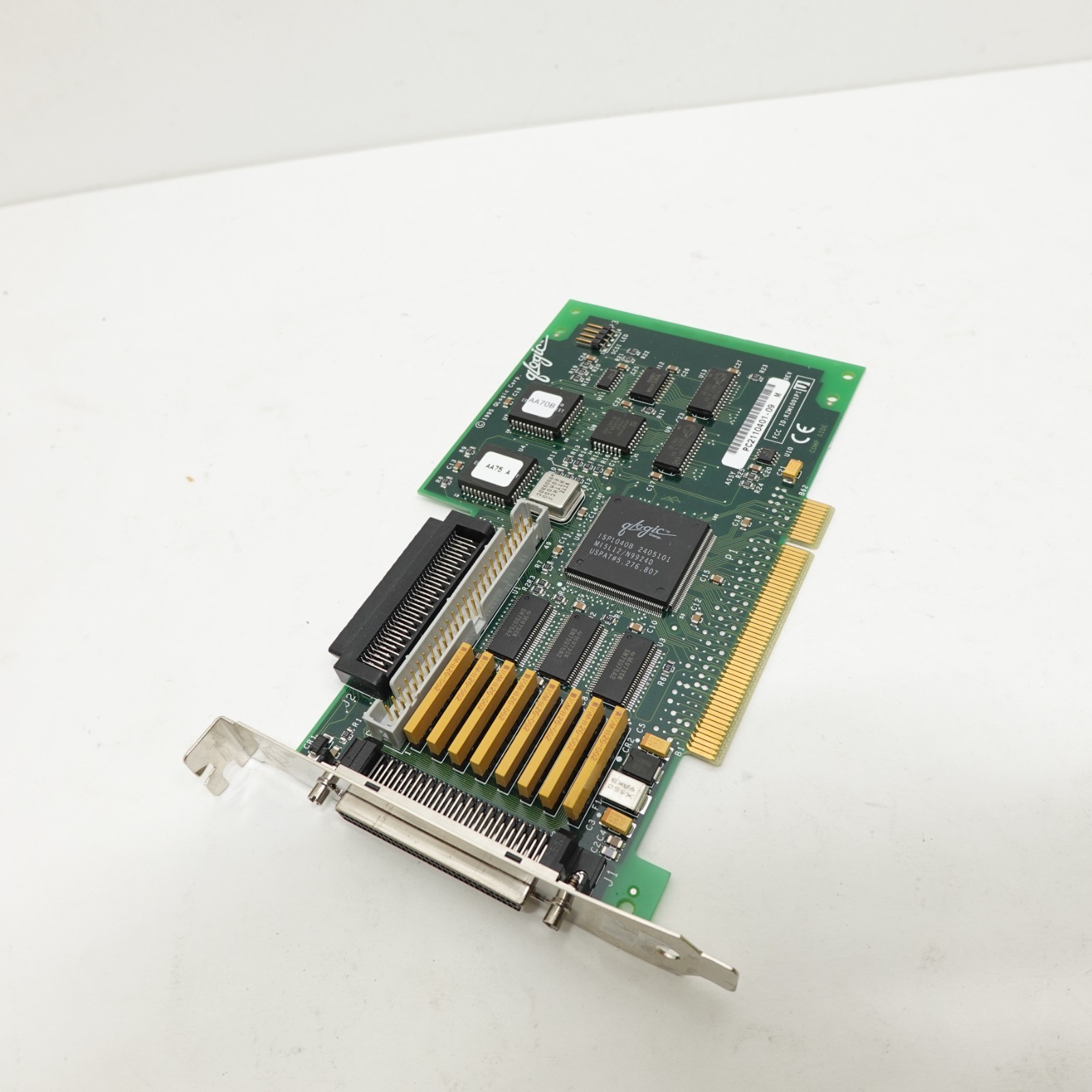Vintage QLogic Fast SCSI PCI Controller Card PC2110401-09 M ISP1040B 